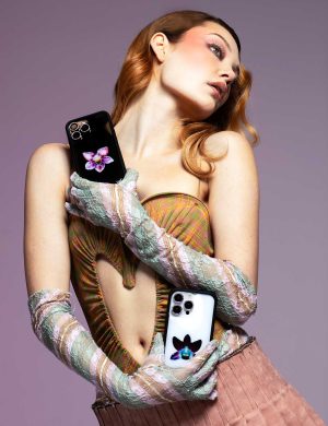 Orchid iPhone Case | White