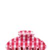Emi Jay x Wildflower Big Effing Clip in Red Gingham Hearts