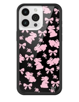 Pink Bunnies iPhone Case