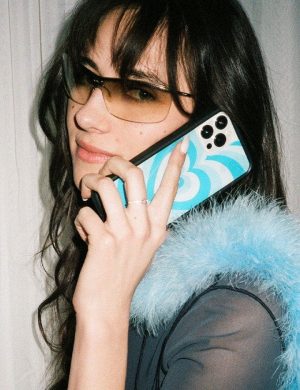 Blue Moon Latte Love iPhone Case