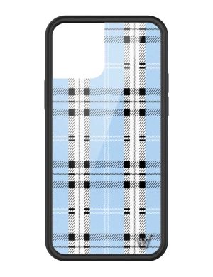 Plaid | Blue iPhone Case