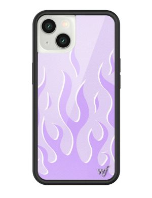 Flames | Lavender iPhone Case