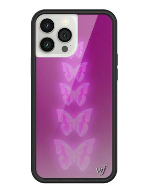 Neon Butterfly iPhone Case