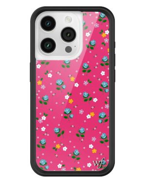 Pink Dainty Florals iPhone Case