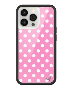 Pink Polka Dots iPhone Case