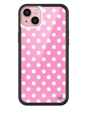 Pink Polka Dots iPhone Case