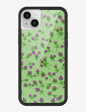 Purple Posie Rosie iPhone Case